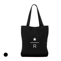 Black Canvas Tote Bag (12oz)