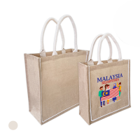 Jute Bag Small Size (Cotton Padded Handle)