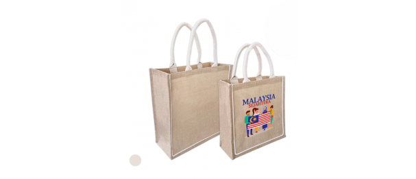 Jute Bag Big Size (Cotton Padded Handle)