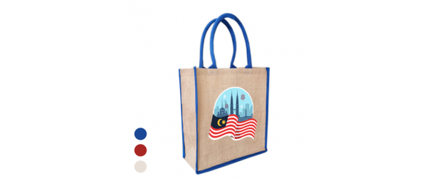 Jute Bag (Cotton Padded Handle)
