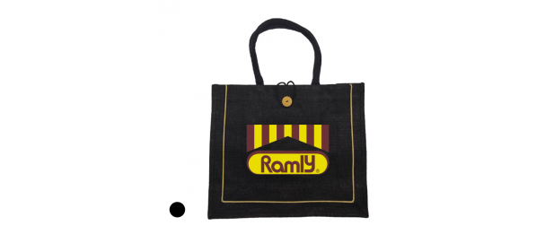 Jute Bag with Button (Big)