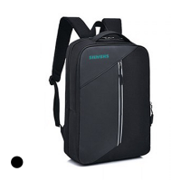 15.6" PU Laptop Backpack With USB Port