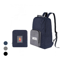 Dyed Poly Foldable Travel Backpack
