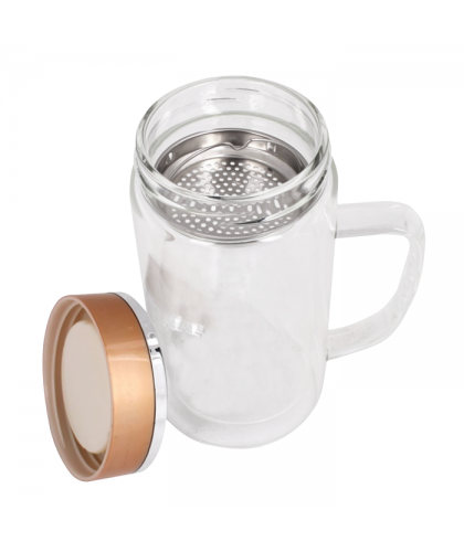 Double Wall Glass Mug