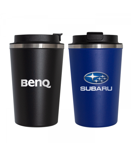 COZY Double Wall Stainless Steel Coffee Mug - 380ml