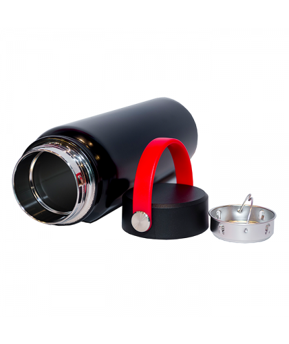 Vacuum Flask with Ring Holder