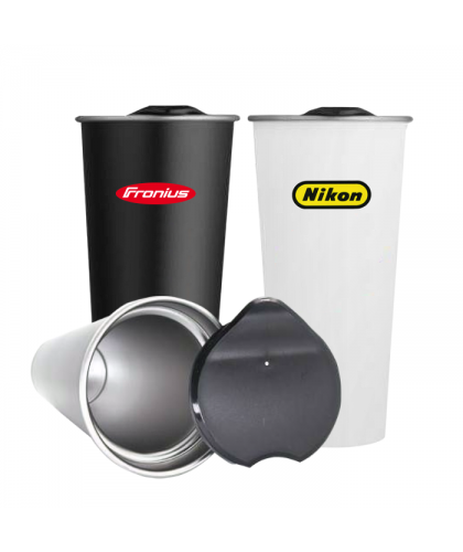 VENTI Stainless Steel Mug with Cover - 500ml