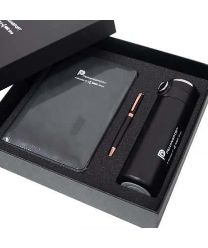 3 in 1 Gift Set (Tumbler + Metal Pen + Notebook)