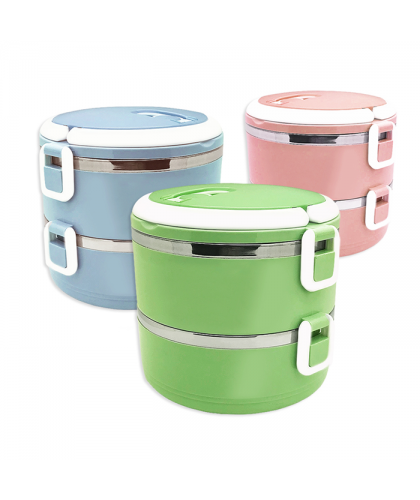 Stainless Steel Lunch Jar (2 Tiers)