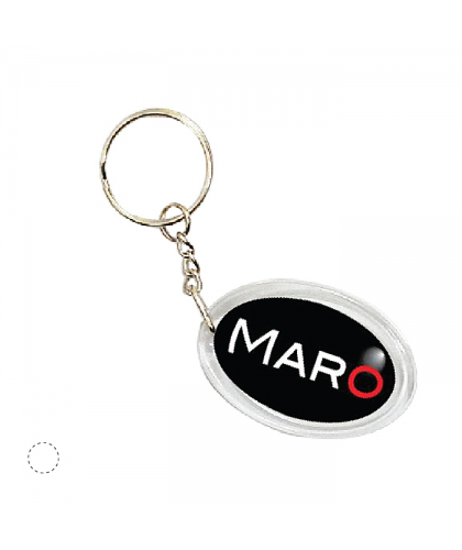 Acrylic Keychain - Oval