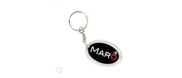 Acrylic Keychain - Oval