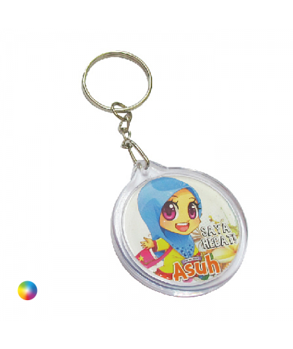 Acrylic Keychain - Round