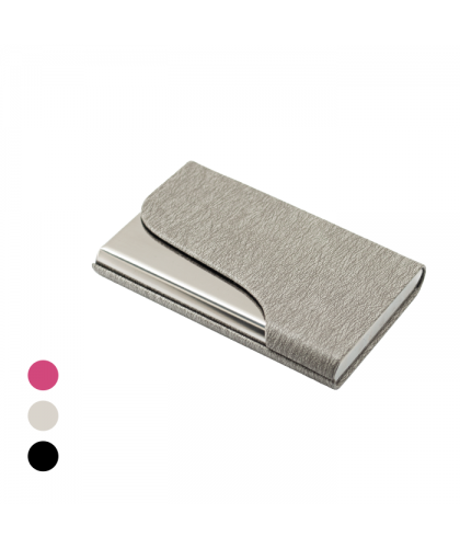 Textured PU Name Card Holder        