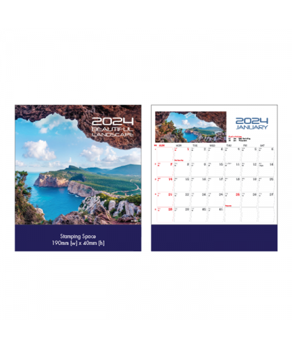 Beautiful Landscape - 2024 Calendar