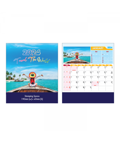 Travel the world - 2024 Calendar