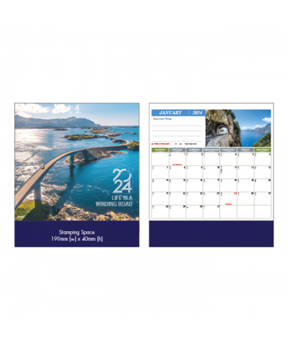 Life is a winding road - 2024 Calendar