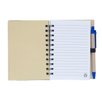 Bamboo Cover Notebook with Pen