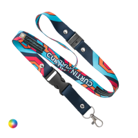 Lanyard + Snap Hook + Buckle + Safety Clip