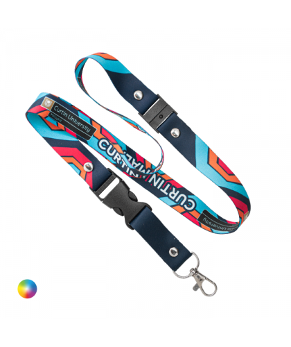 Lanyard + Snap Hook + Buckle + Safety Clip