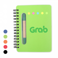 Notebook With Pen & Sticky Note