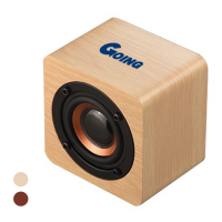 Mini Wooden PURE Sound Bluetooth Speaker with Built-in Battery