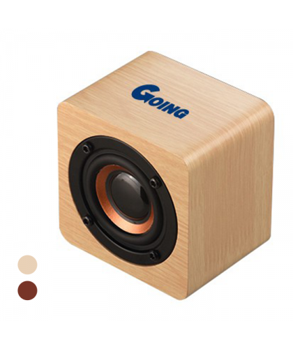 Mini Wooden PURE Sound Bluetooth Speaker with Built-in Battery