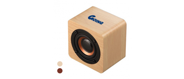 Mini Wooden PURE Sound Bluetooth Speaker with Built-in Battery