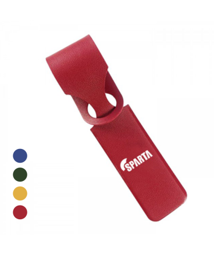 WE PU Leather Luggage Tag Holder