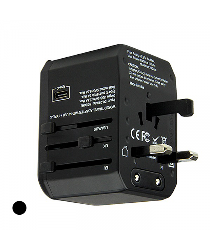 Travel Adapter with Type - C