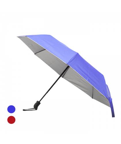 21" Auto Open/Close Three Fold Umbrella