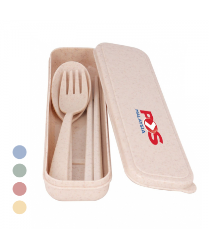 Organic Wheat Fiber Cutlery Set