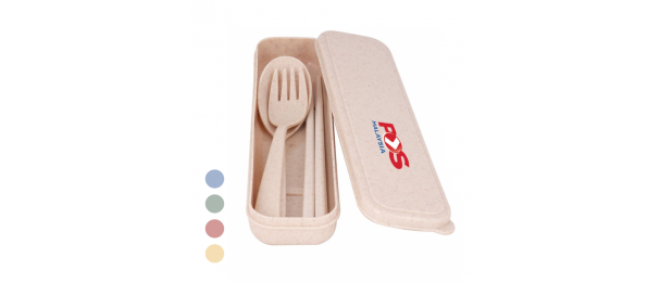 Organic Wheat Fiber Cutlery Set