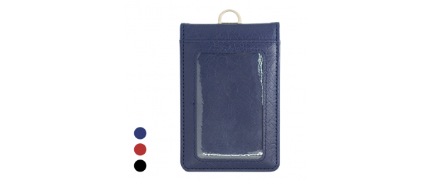 Magnetic PU ID Holder Flip Open Wallet