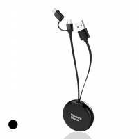 BYTE - Retractable Charging Cable (2in1)