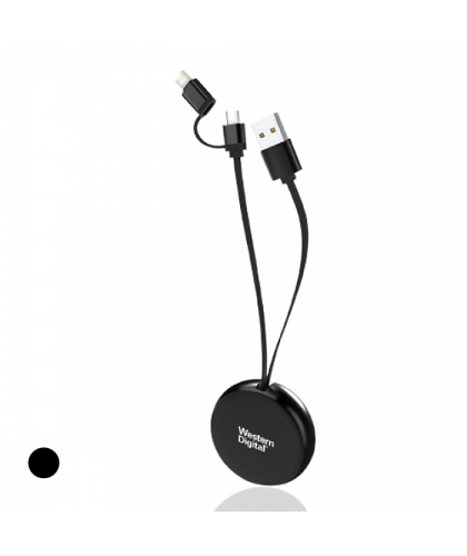 BYTE - Retractable Charging Cable (2in1)