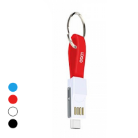 USB 3-in-1 Charging Cable Magnet Key Chain