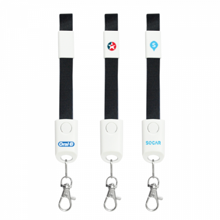 CLIPCORD 3 in 1 Keychain Cable