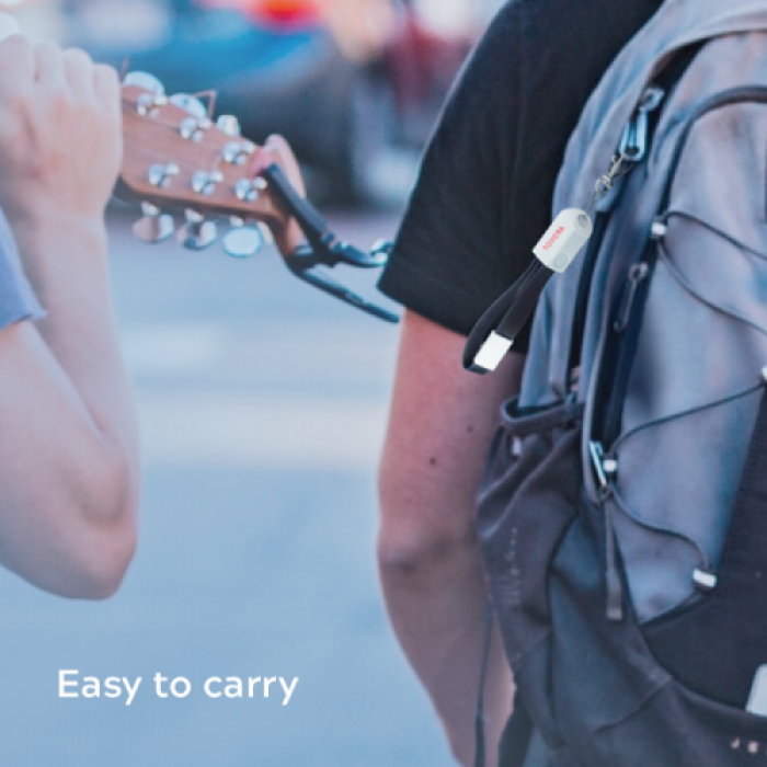 CLIPCORD 3 in 1 Keychain Cable