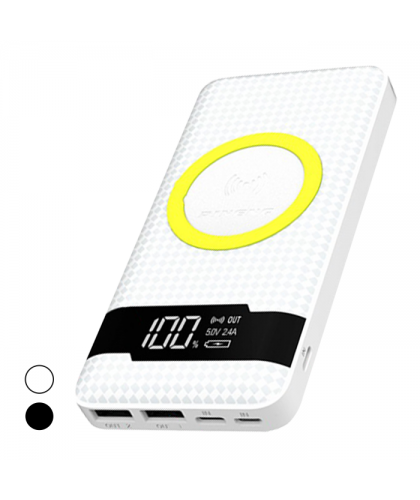 PINENG 10000mAh Qi Wireless Polymer Power Bank