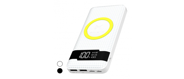 PINENG 10000mAh Qi Wireless Polymer Power Bank