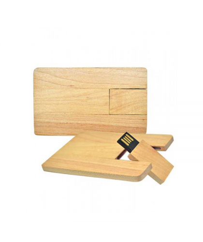 Wood Card USB Flash Drive   