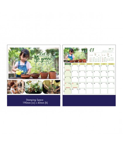 Let's Go Green - 2023 Calendar