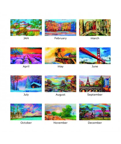 Canvas Art - 2023 Calendar