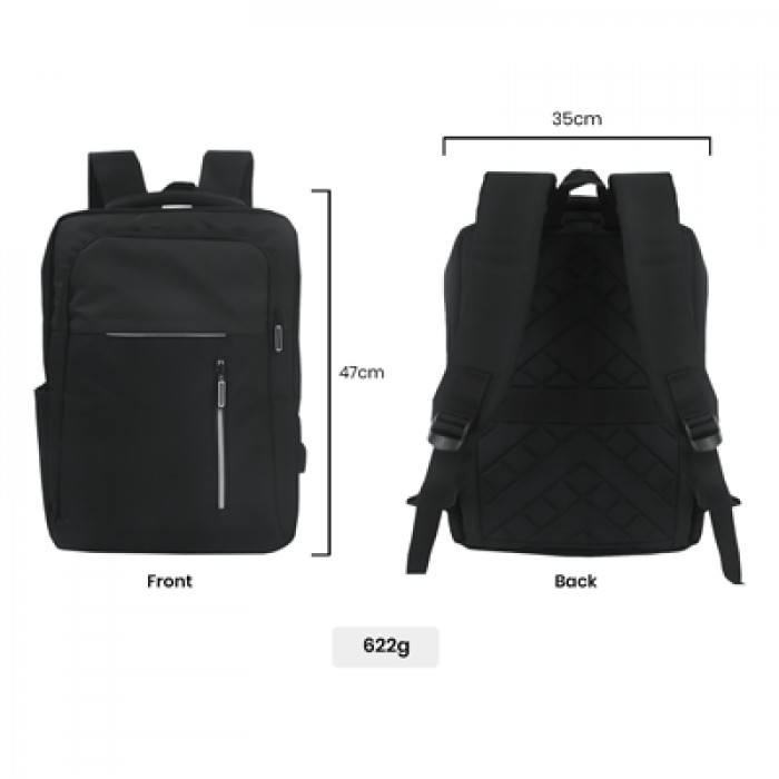 COD Travel Laptop Backpack with USB Port