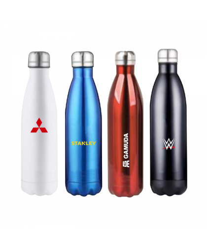 COKE II Double Wall Stainles Steel Thermos Flask - 500ml     
