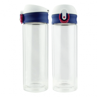 OSLO - Double Wall Glass Flask (330ml)