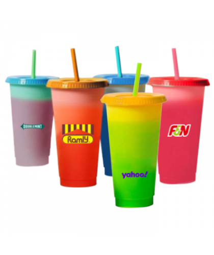Cold Colour Changing Reusable Cup - 700ml