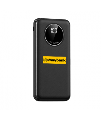 10000mAh Powerbank with Built-in Cable