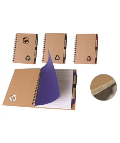 Notebook with pen
