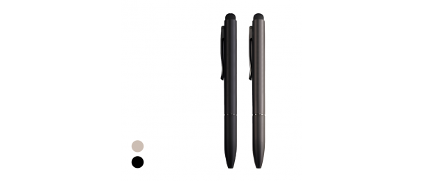 EXEC Twist Action Metal Ball Pen with Stylus